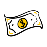 a dollar bill