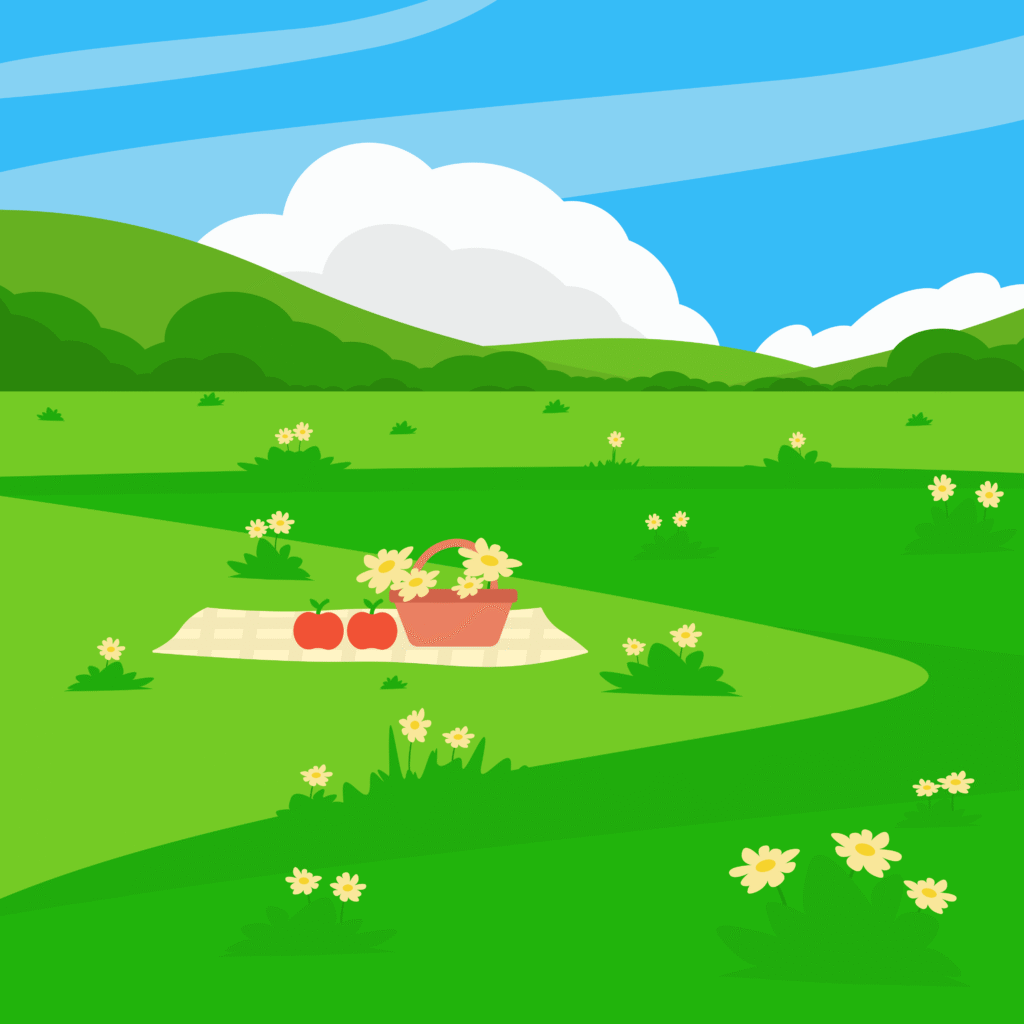 a land illustration