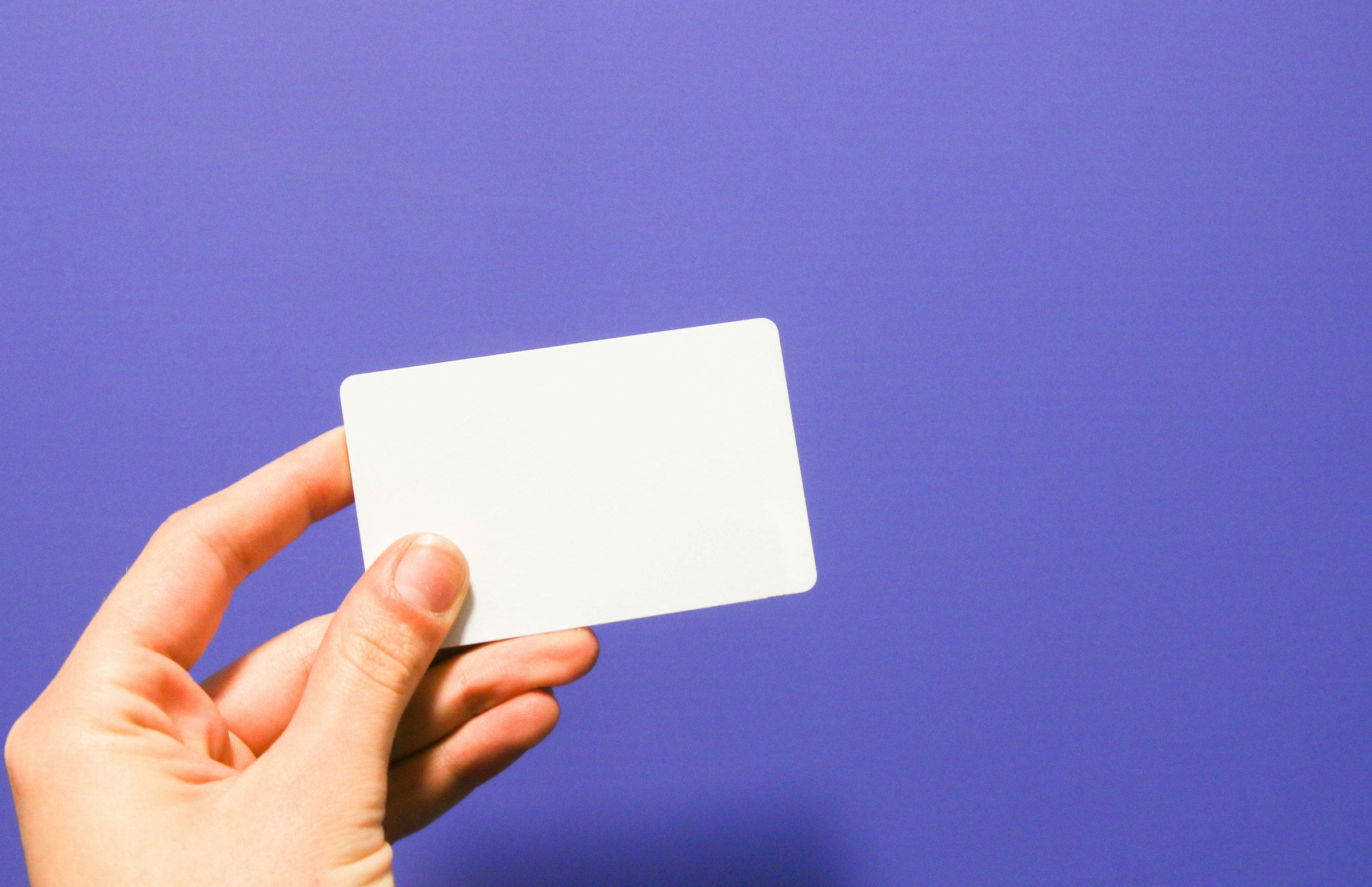 a credit card