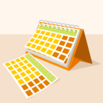 an illustration of a calendar