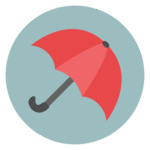 an umbrella symbolizing covering from casualties