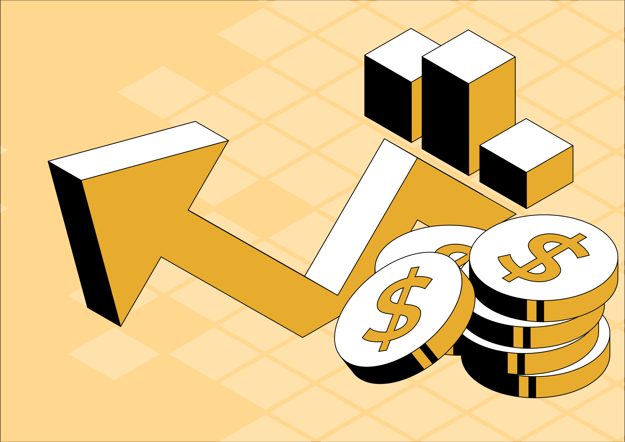 an illustration of increasing prices
